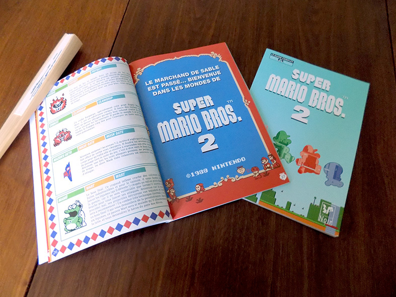 Pages d'introduction à la solution du Guide Super Mario Bros. 2.