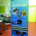 Roll-up pour le Club de Go de Niort lors de conventions.