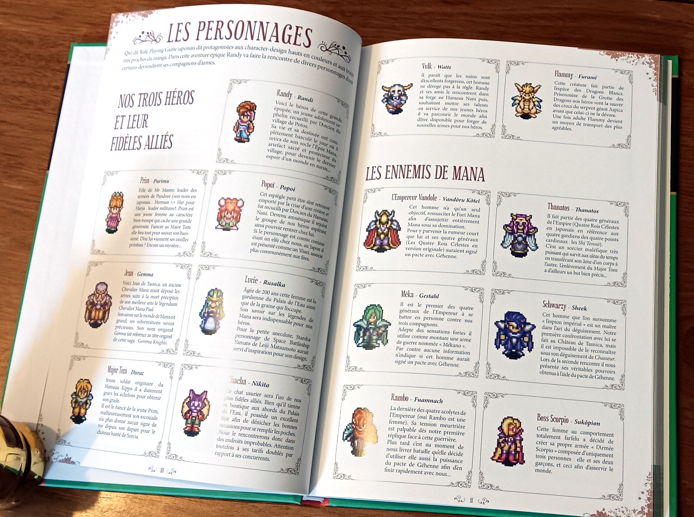 Extrait du Guide Deluxe Secret of mana