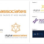Propositons de logotypes pour l'entreprise Niortaise Digital Associates.
