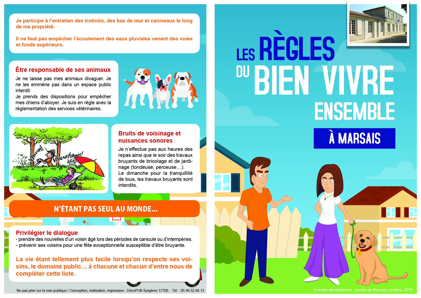 Guide "Bien vivre ensemble" Recto