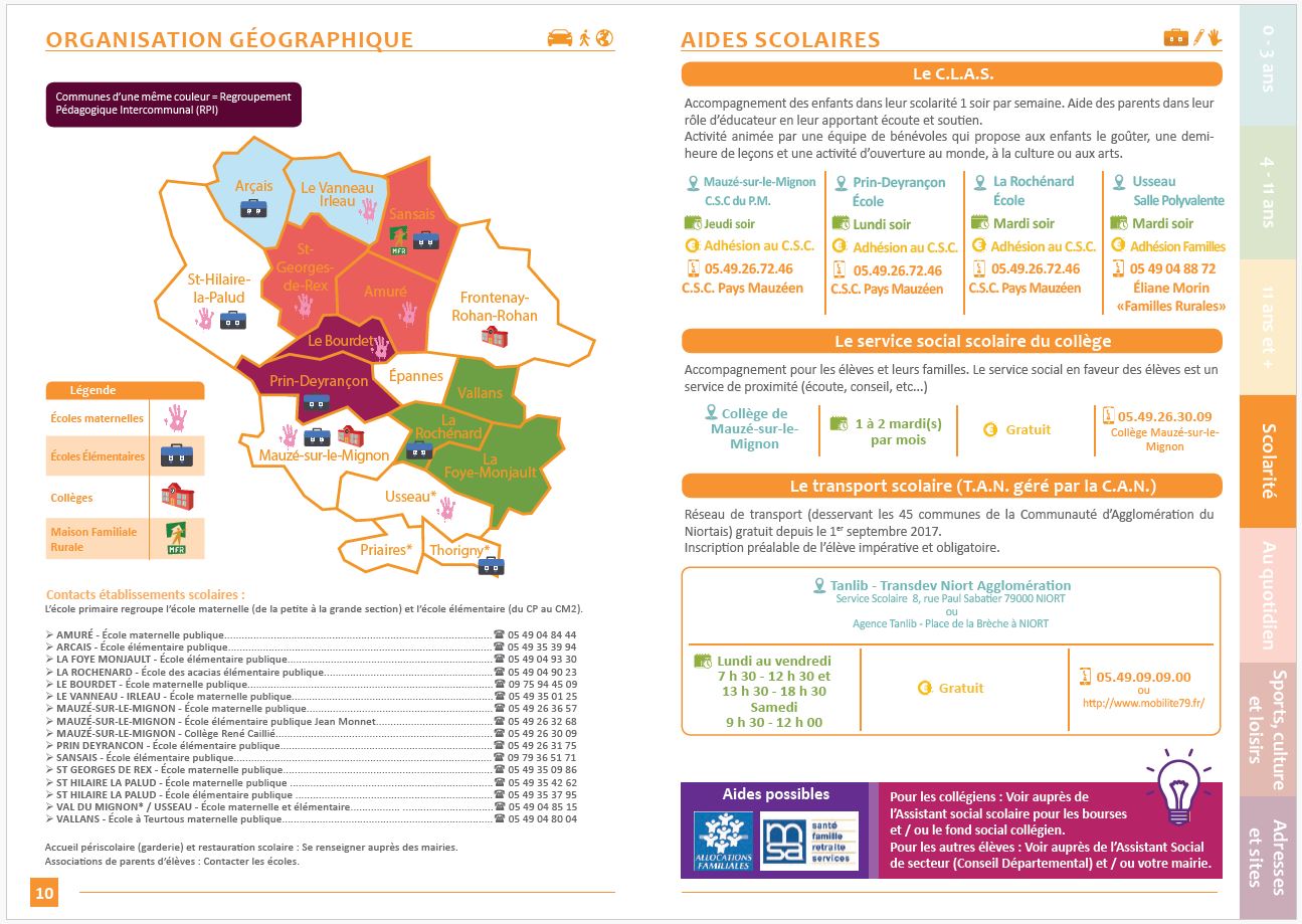 Extrait du Guide du Pays Mauzéen