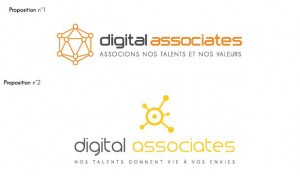 Les deux logos du podium