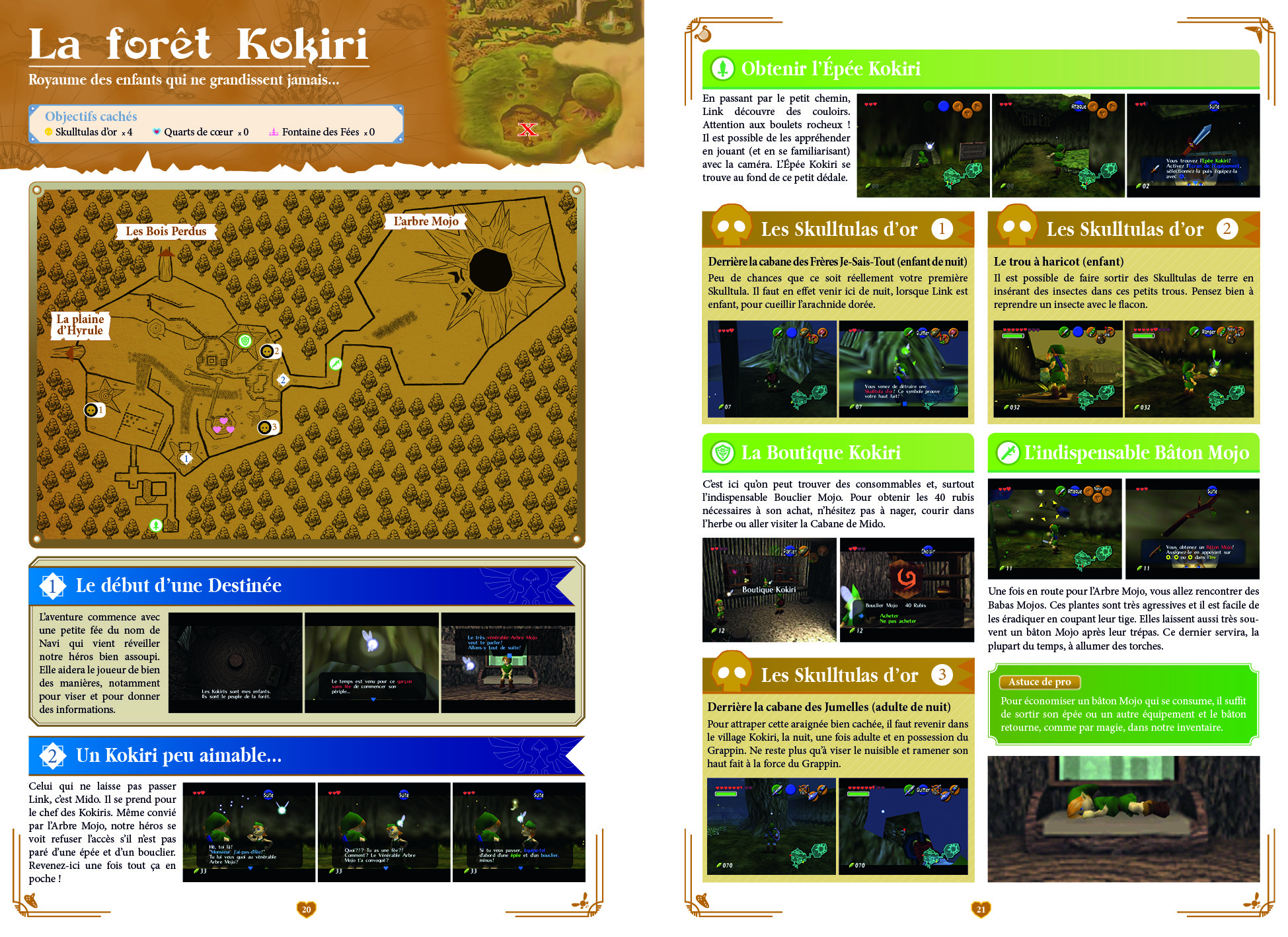 Version originale du Guide Deluxe Ocarina of Time